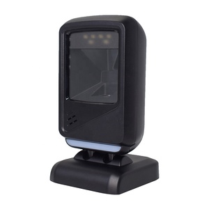 <strong>Red</strong> LED Platform Handsfree 1D 2D Barcode Scanner USB Barcode Scanning for POS System - Product Image 3