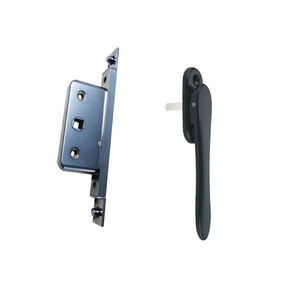 Phụ Kiện Cửa Gấp 3 Màu Kẽm Zamak Tay Nắm Cửa Mạ Crôm Ẩn Trục Chính Có Khóa Cho Dubai Thổ Nhĩ Kỳ - Product Image 2