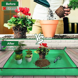 Bitki saksı ve Repotting için kaymaz özelliği ile katlanabilir bahçe Kneeler çalışma bez koruyucu donanım - Product Image 4