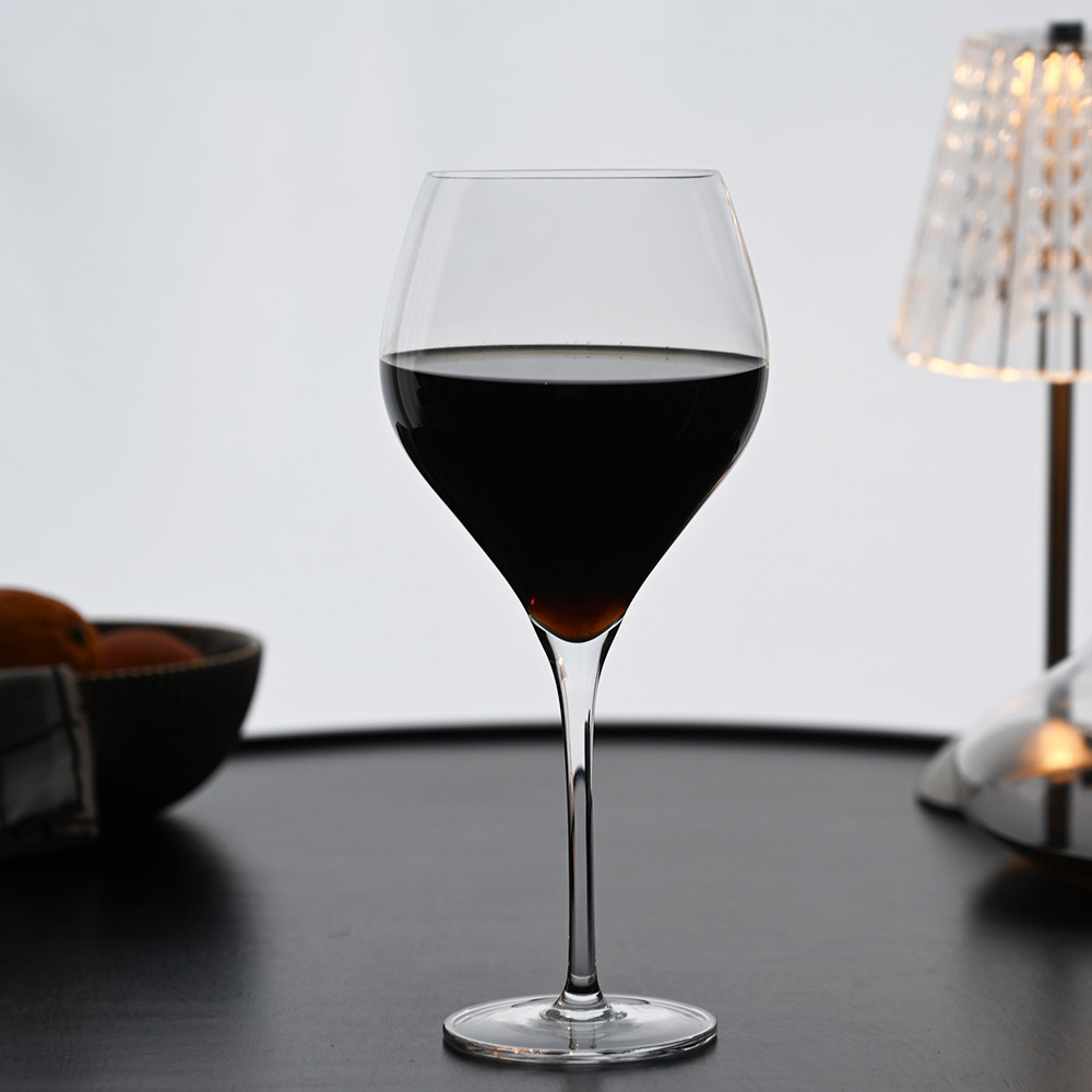 Burgundy glass