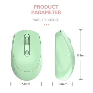 Fabrik preis 4-Tasten Drahtlose Maus Desktop-Computer Büro Laptop Universal 1600 DPI Batterie Version Gaming Mouse - Product Image 4