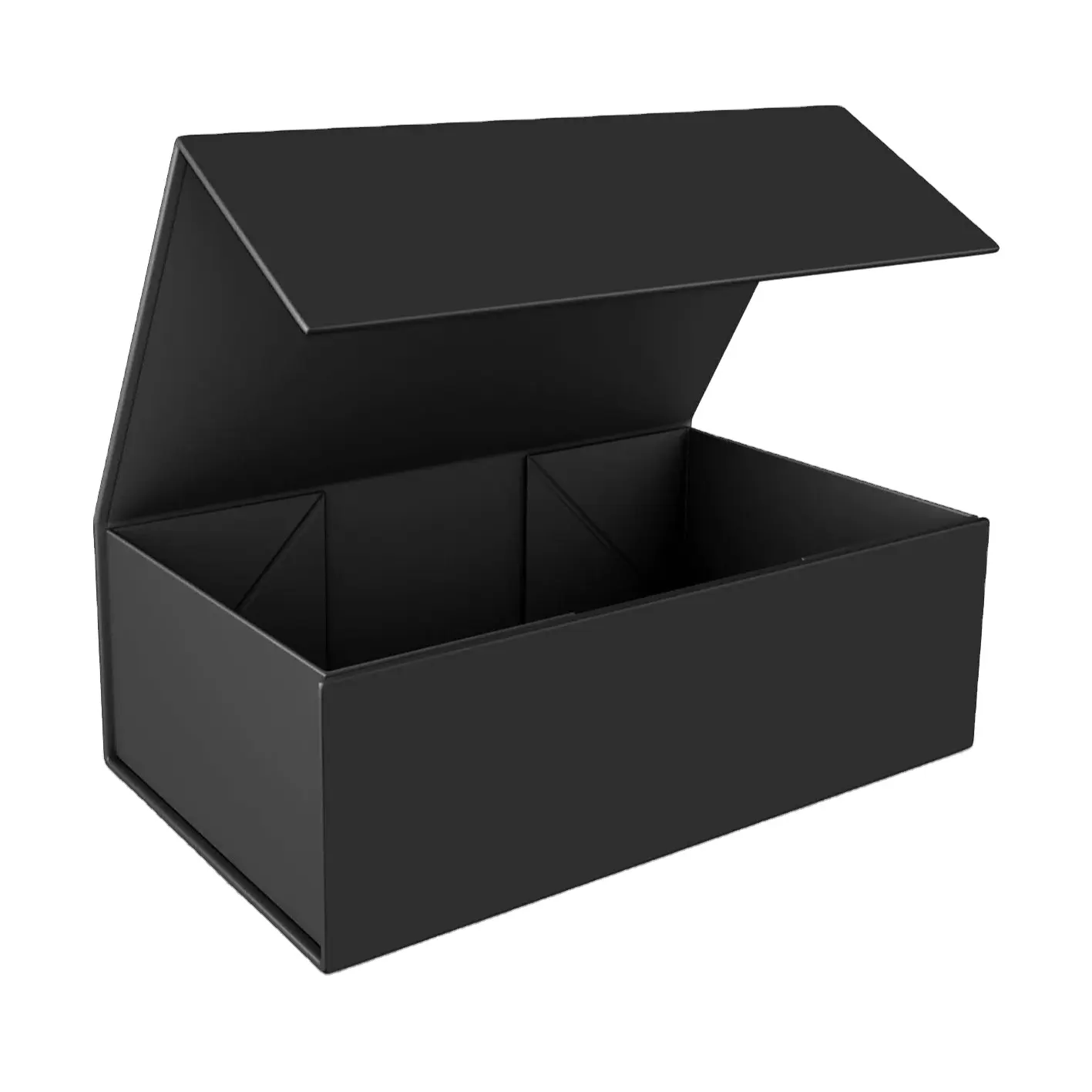 Caja de papel plegable magnética de lujo personalizada, caja plegable de inserción de cartón para caja de diseño de embalaje de regalo