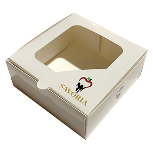 Cake <strong>Boxes</strong> 12 X 12x 12 High Paper Cake Box 12 Inch Top Design Cakes Cardboard Box With Transparent Lid - Product Image 5