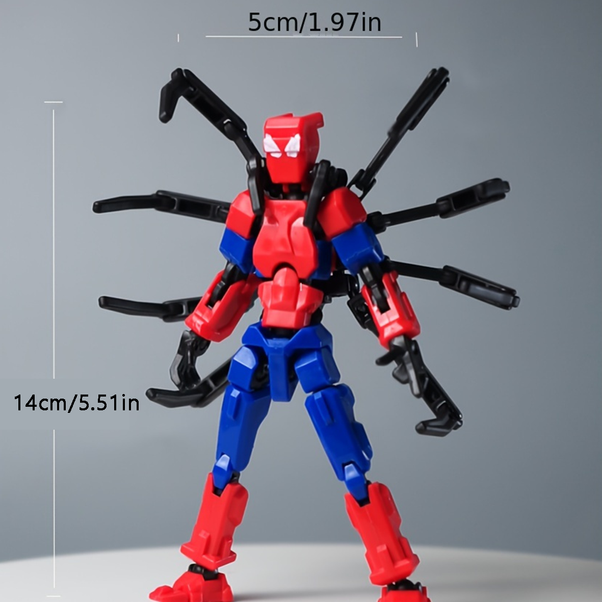 Red and Blue Spider-Man