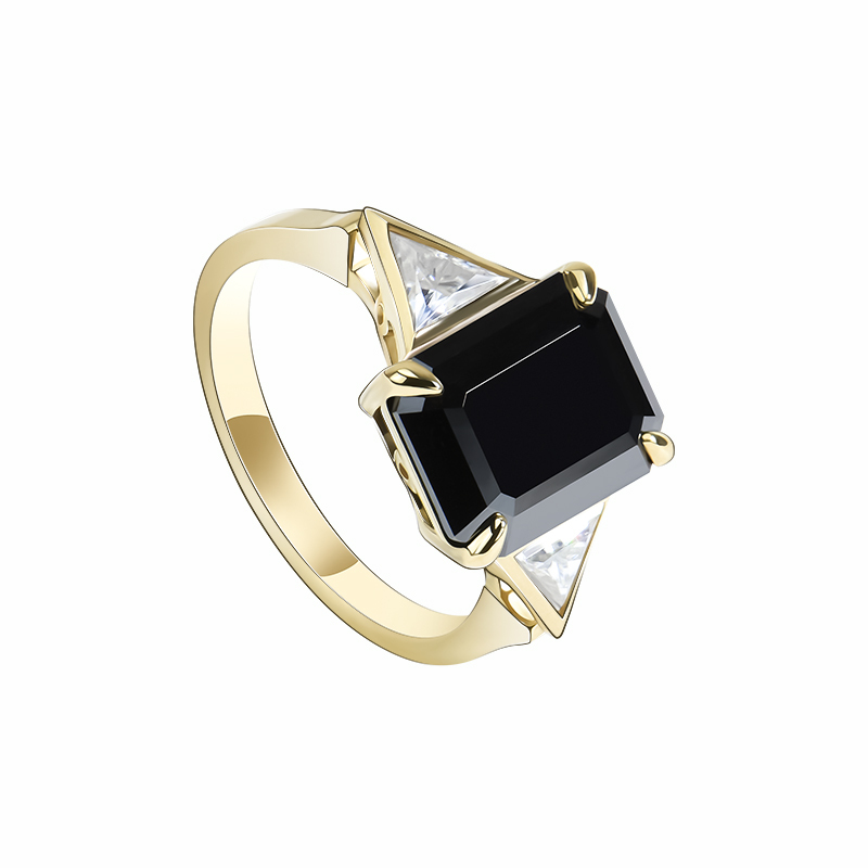 Émeraude noire taille Emerald