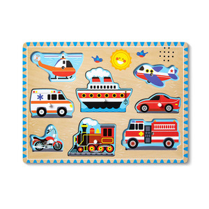 Gỗ Câu Đố Khối Vui Vẻ <span class=keywords><strong>3D</strong></span> Pha Lê Câu Đố Cho Trẻ Em Trẻ Em Tay Mắt Phối Hợp Đầu Giáo Dục Thiết Lập - Product Image 1