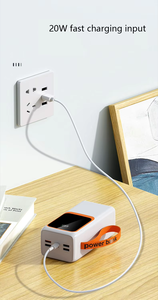 パワーバンク10000mah 20000mah 30000mahポータブルカーバッテリージャンプスターター4出力3入力パワーバンク大容量パワーバンク - Product Image 3