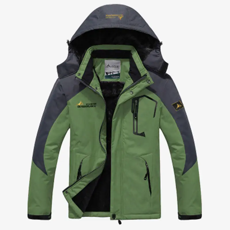 Aliexpress-chaquetas Unisex de talla grande, al aire libre para senderismo, invierno, oferta, 2022