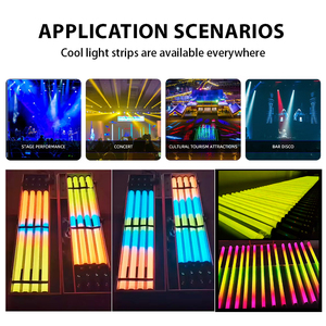 64-канальный RGB 3D DMX светодиодный трубчатый контроллер проекционный тип освещения - Product Image 4