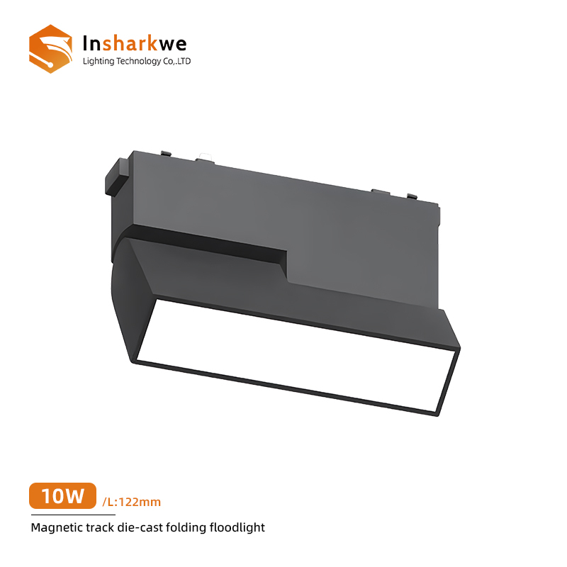 Black Folding Flood Light 10W (Die-Casting Ver.)