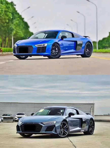 Bodykit Facelift สำหรับรถ Audi R8 2017 2018อัพเกรดเป็น2021 2022 2023สไตล์ R8แปลงสภาพเก่าเป็นชุดตัวถังใหม่ - Product Image 4