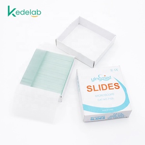 Portaobjetos de microscopio 7101 de cristalería de laboratorio para laboratorio - Product Image 2