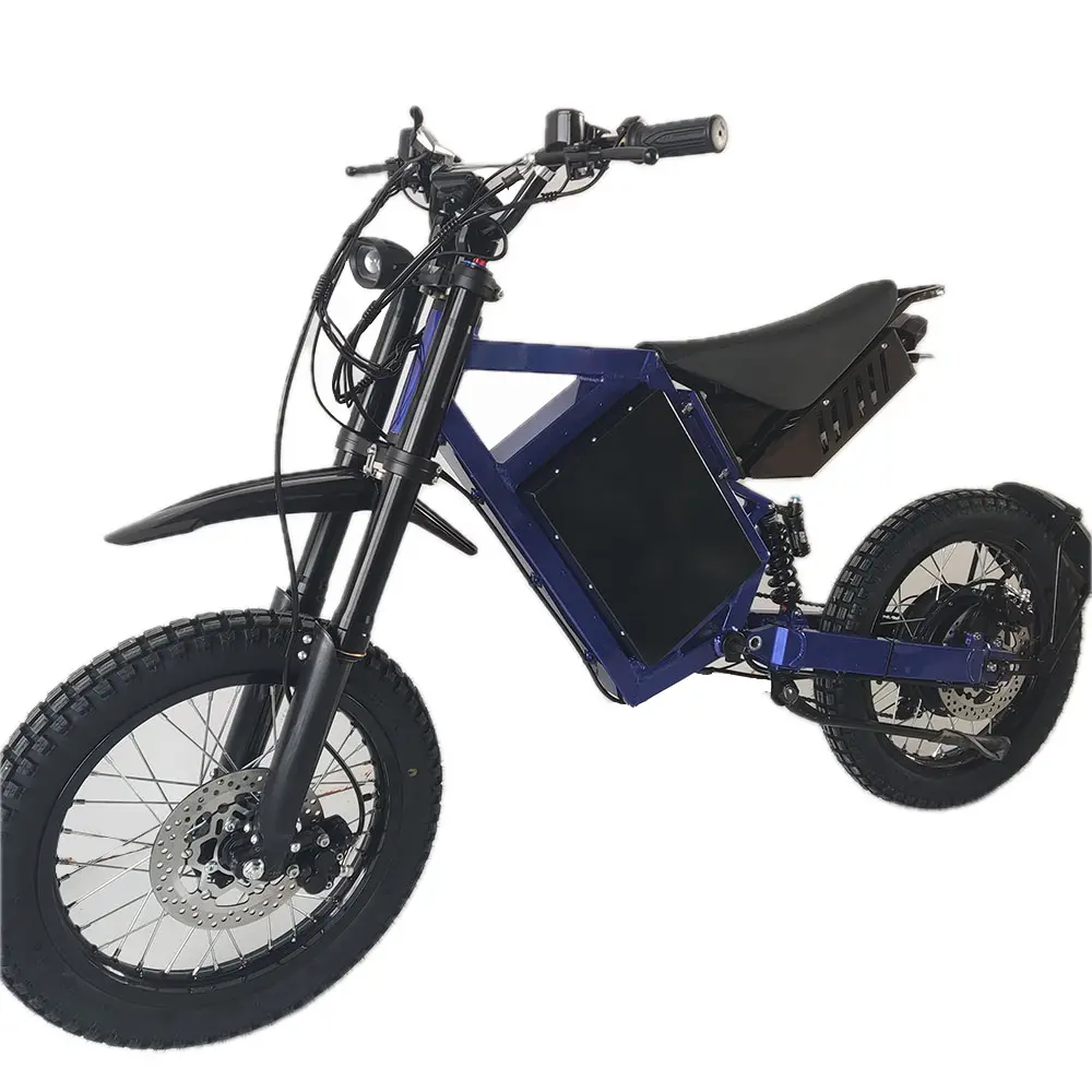 CS20 E-bike Super veloce 73 MPH Mountain Ebike Off Road E Bike Sport da corsa Stealth Bomber stile bici elettrica