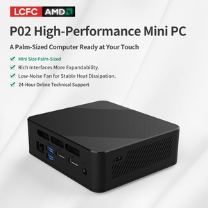 Nhỏ Acryl nhựa <span class=keywords><strong>Mini</strong></span>-<span class=keywords><strong>ITX</strong></span> ngang máy tính để bàn PC trường hợp LCFC-P02 Quạt làm mát AMD cho 5 3500u Radeon RX Vega 8 cổ phiếu giao hàng - Product Image 2
