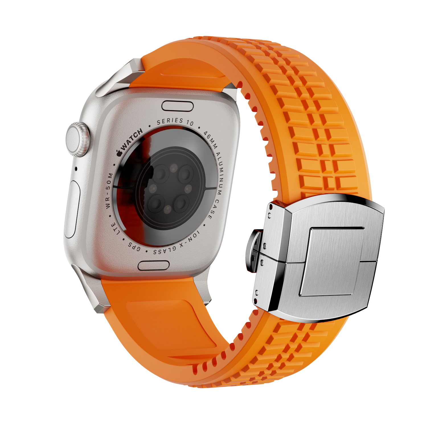 Orange(Silver buckle)
