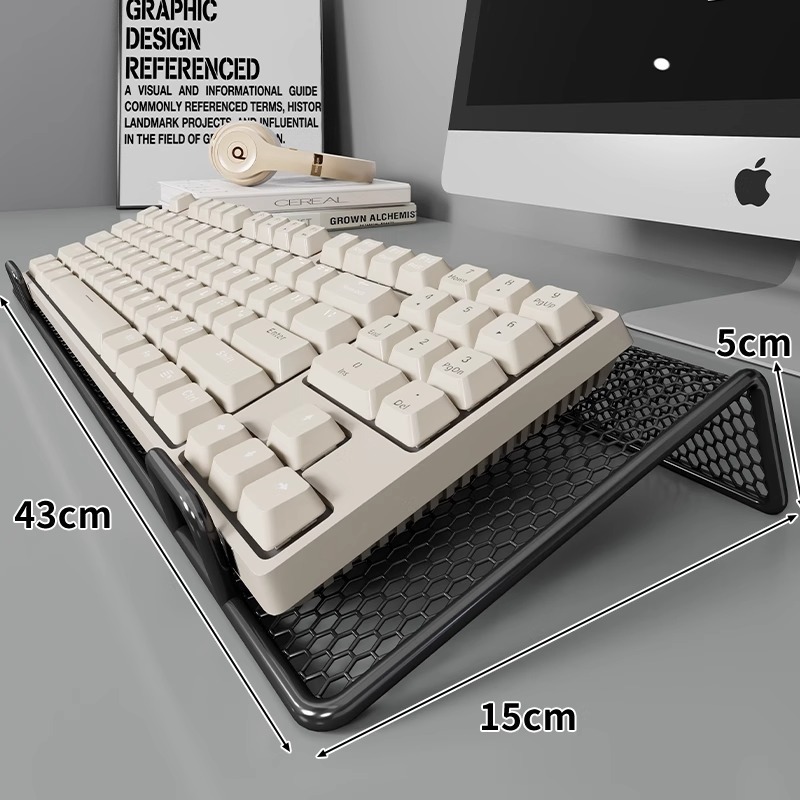 Black Keyboard Stand - 43cm Long