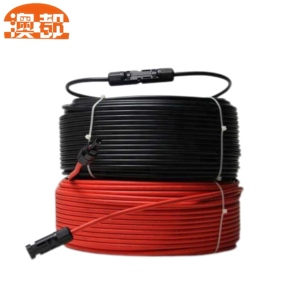 4/6/10/16mm 1/1.5KV kalaylı bakır güneş tel kablolar 1/1.5KV PV fotovoltaik katı iletken PVC yalıtım elektrik telleri - Product Image 1