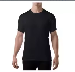 Col rond homme - Noir