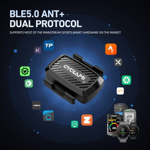 CYCLAMI Speed <strong>Cadence</strong> <strong>Sensor</strong> Cycling Computer Speedometer ANT+ BLE Road Bike MTB Compatible for GARMIN IGPSPORT Bryton XOSS - Product Image 3