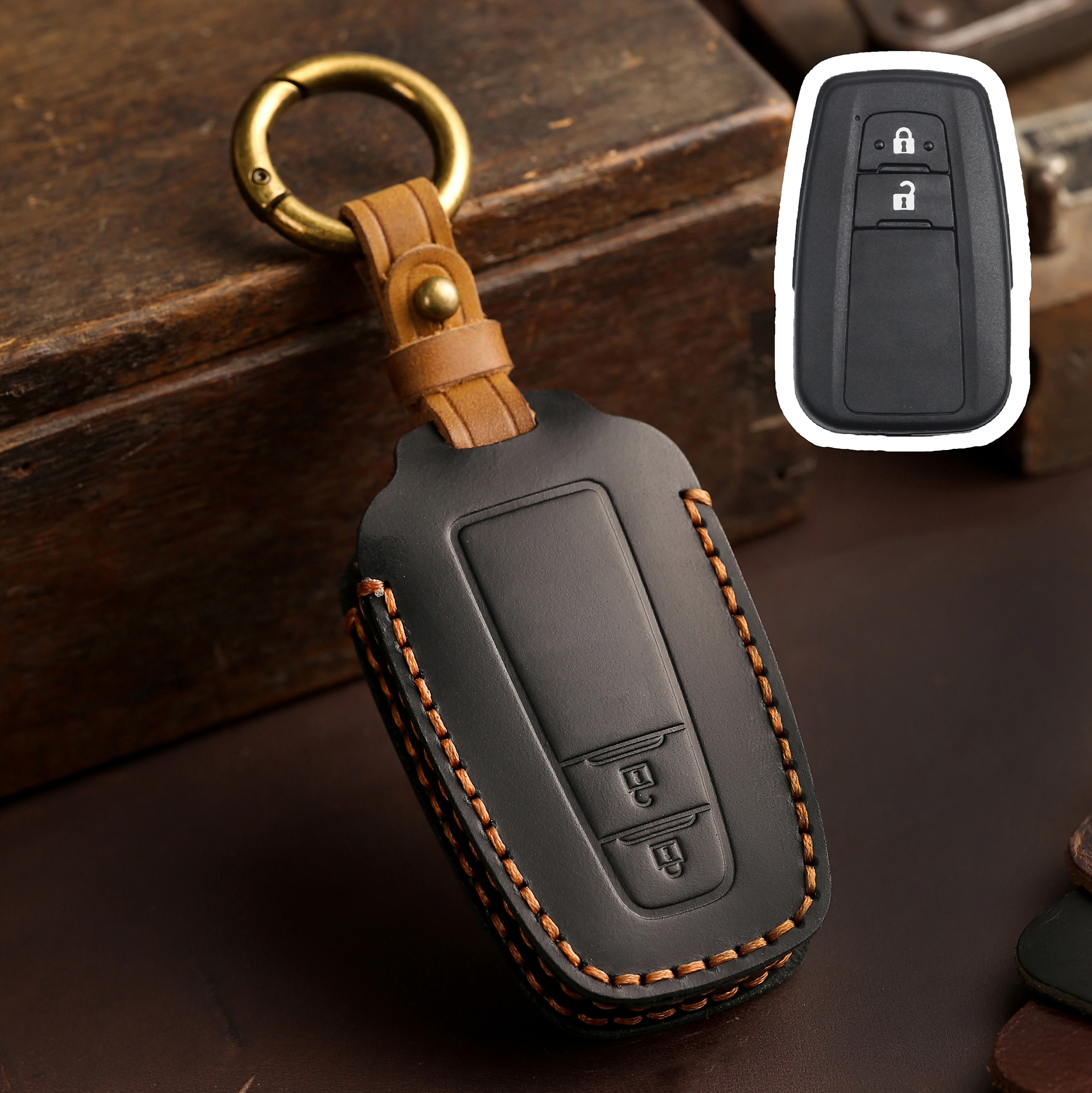 Black A 2 BUTTON