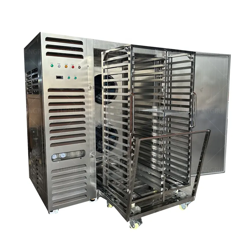 Single Door Deep Temperature Blast Freezer ( Hand Trolley Car 30-40 Layers) For Cooked Wheaten Food