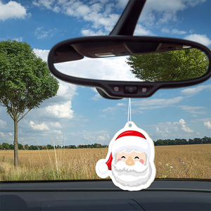 Bán Buôn Snowman Christmas <span class=keywords><strong>Tree</strong></span> Shape Thiết Kế Tùy Chỉnh Kéo Dài Treo Giấy Mùi Hương Giáng Sinh Làm Mát Không Khí - Product Image 5