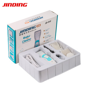 JinDing USB Alimentado Cabelo Elétrico para Clipper Baixo Ruído À Prova D' Água Home Haircut Ferramenta para Crianças e Bebês Direct Factory Supply - Product Image 3