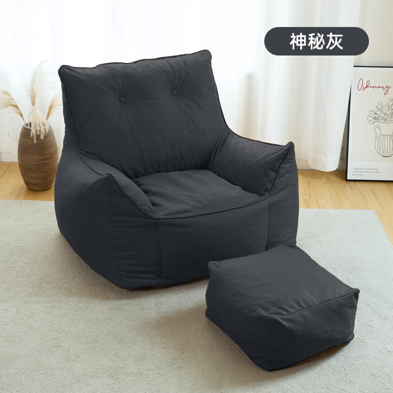 Pantoufles carrées gris sidéral