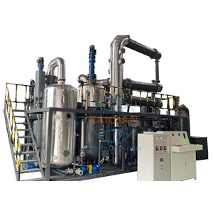 Auto Continuous Recycling Used <strong>Oil</strong> Recycle to Diesel <strong>Oil</strong> Refining and Motor <strong>Oil</strong> Recycling Machine - Product Image 3