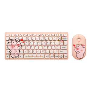 Factory Custom Mini 2,4g Wireless LED Backlight Keyboard Mouse Combo Ultra-slim Portable Keyboard and Mouse set para Home Office