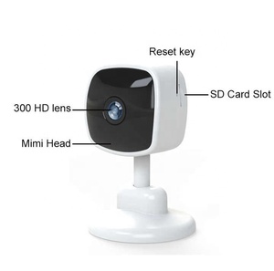 Son WiFi bağlantısı 1080P yüksek çözünürlüklü video hareket algılama çift yönlü ses basit akıllı güvenlik kamera v380 - Product Image 2