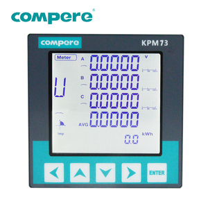 Misuratore di energia digitale 3 fase pannello misuratore di potenza Multi tariffa tariffe TCP Profibus-DP per PLC analizzatore di qualità di potenza - Product Image 1