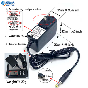 Chúng tôi EU Anh AU DC tường cắm sạc 3V 5V 6V 9V 12V 15V 24V AC DC <span class=keywords><strong>Power</strong></span> <span class=keywords><strong>Adapter</strong></span> 500mA 1A 2A cho <span class=keywords><strong>Router</strong></span> tín hiệu Booster cung cấp điện - Product Image 2