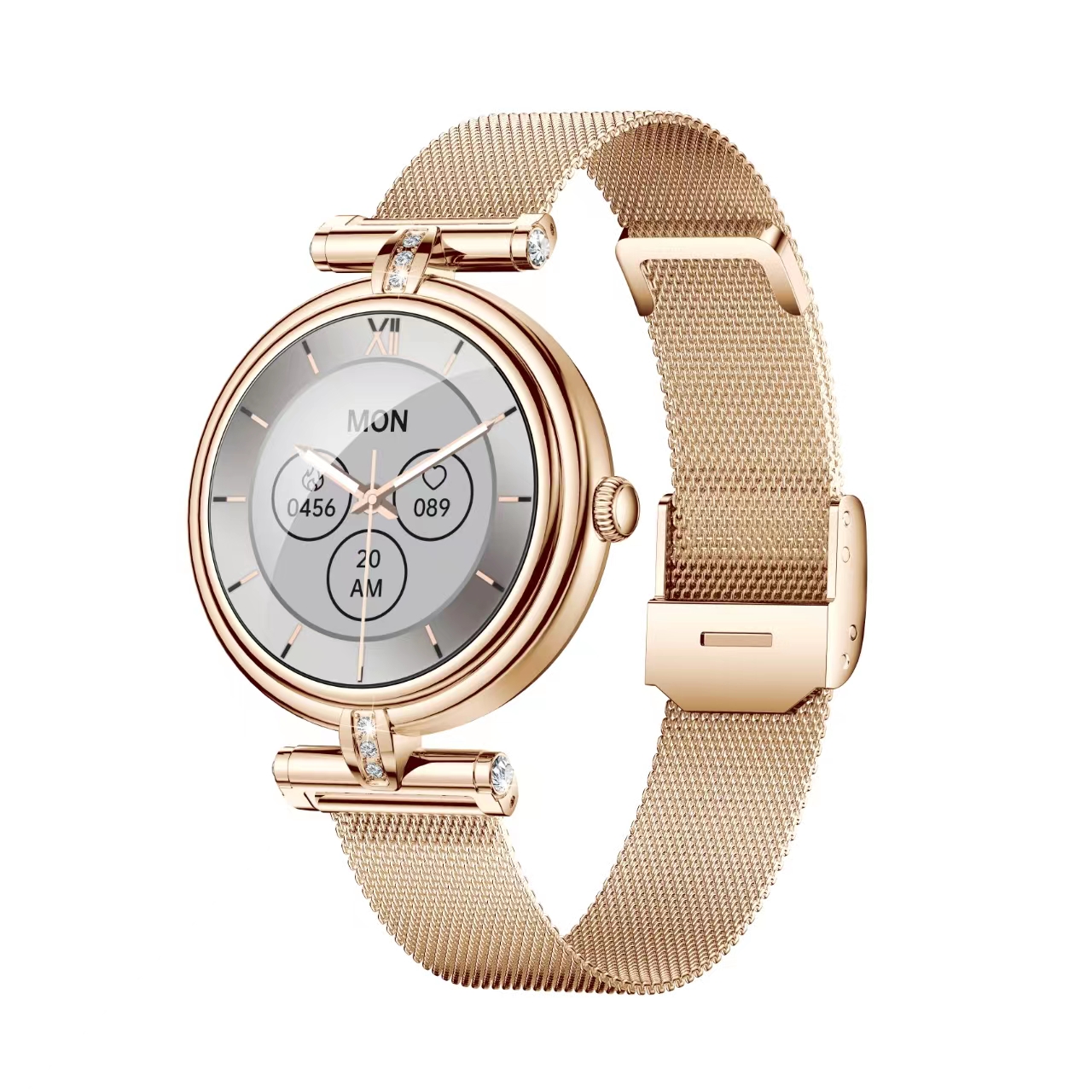 silicone+milan metal strap