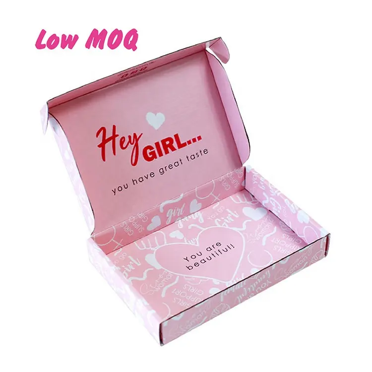 Caja de cartón corrugado plegable con logotipo personalizado, embalaje de regalo para cosméticos, caja de envío para el cuidado de la piel