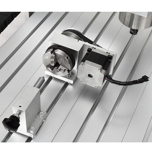 A 轴 80 卡盘和顶针 Cnc 转盘 4 轴机雕刻 3040 带 nema 23 76毫米步进电机 - Product Image 4