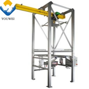 Bulk Ton Big Bag Station Unloader <strong>Machine</strong> <strong>Unloading</strong> System Jumbo Bag Frame Unloaded <strong>Machine</strong> With Flexible Screw Conveyor - Product Image 4