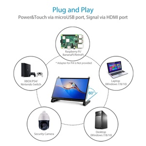 ポータブル10.1lcdディスプレイ1280X800超クリア解像度USBインターフェースRaspberrypiディスプレイ - Product Image 5