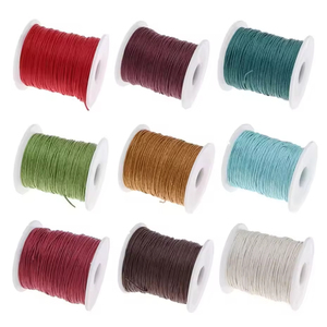 50 yardas (45,7 M) rollo 1mm cuerda elástica para hacer pulseras Arco Iris pulsera cuerda elástica - Product Image 4