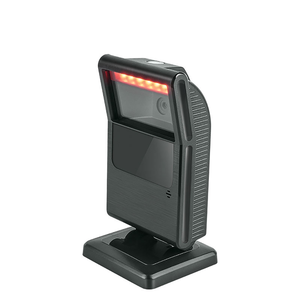 Escáner de código de barras de mano profesional escáner de código de barras inalámbrico códigos 1D/códigos QR USB /RS232 escáner de código de barras de escritorio - Product Image 1