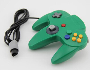 Gamepad di alta qualità N64 cablato con maniglia trasparente compatibile con N64 Controller di interfaccia di colore trasparente - Product Image 6