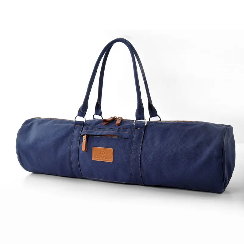 Custom Printed Fashion Yoga Gym Bag Canvas Yoga Mat Bag