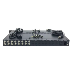 Sintonizador de 16 DVB-C a IP Gateway 3308B 2 ASI DVB S2 DVBC ISDBT ATSC IPTV Gateway IPTV