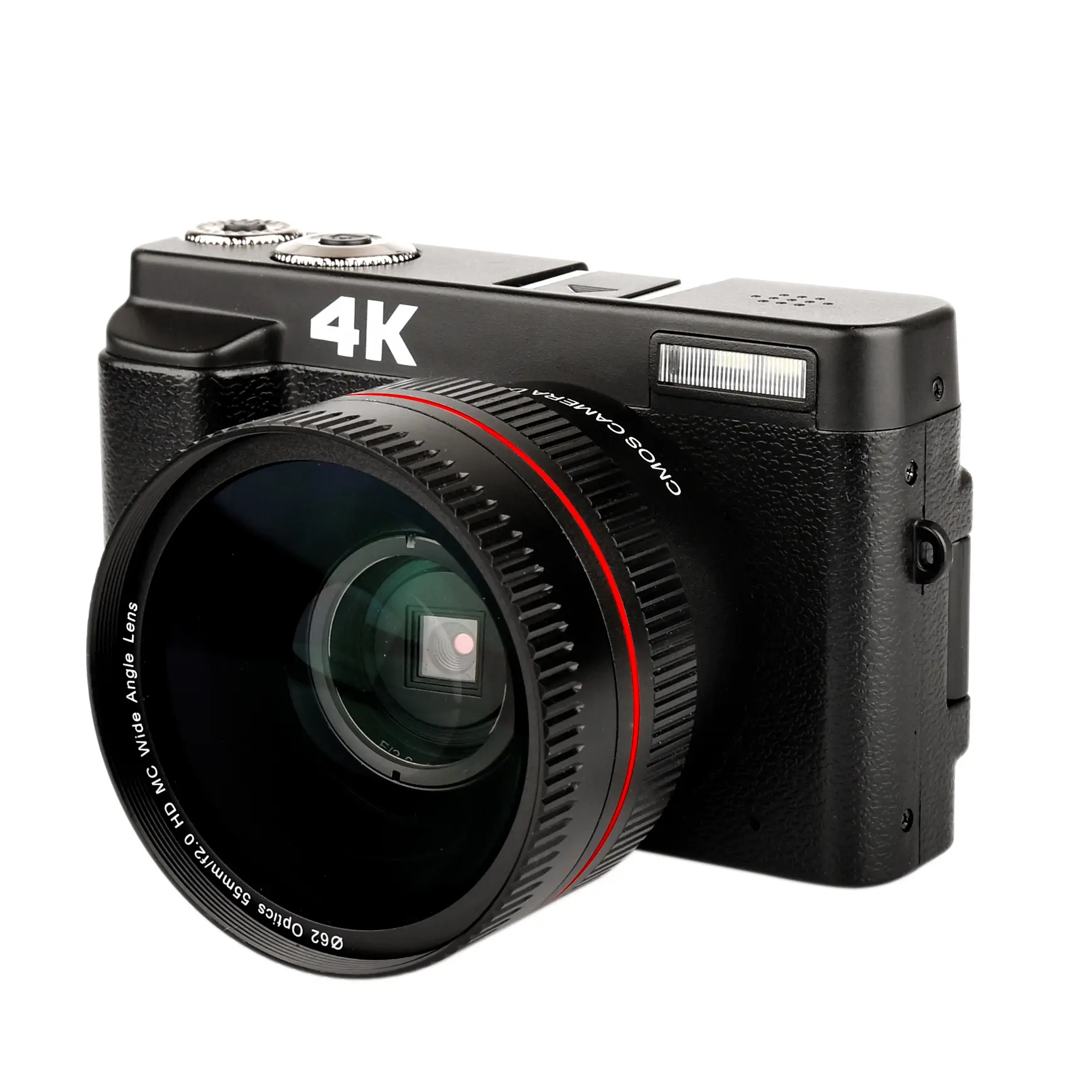 4Kビデオ解像度最大48MP画像解像度16Xデジタルズーム1080P写真デジタルカメラ、2.88インチIPSスクリーン