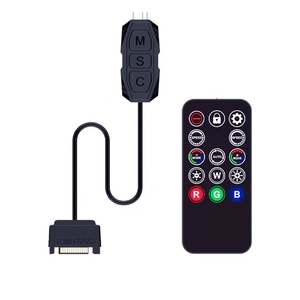 5в-3pin RGB Dream цветной светодиодный контроллер SATA порт для шасси вентилятор лампа ARGB корпус компьютера светодиодная лента контроллер освещения