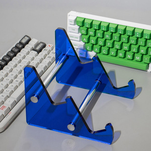 Soporte de acrílico transparente para Teclado mecánico de ordenador, estante de almacenamiento de 3 niveles para teclado - Product Image 6
