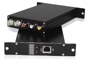 IPTV <strong>MPEG2</strong> MPEG 1 Layer II SD CVBS to ATSC QAM Encoder Modulator