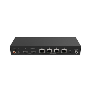 HDMI splitter de entrada 1 salida 4 2.0b 1X4 4K @ 60Hz 4:4:4 HDCP2.2 1X4 divisor de más de 60m cat5e/6