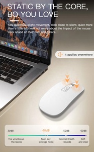 AI Inteligencia Artificial Voice Mouse Carga inalámbrica iFlytek Entrada Escribir Traducción Desktop Laptop Office Voice Mouse - Product Image 4
