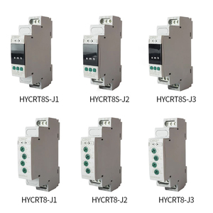 CSQ-relé de tiempo de retardo de ciclo de HYCRT8-J1, Ac24-240V de carril Din, relé Modular de repetición de encendido y apagado, temporizador Digital de retardo de tiempo - Product Image 2